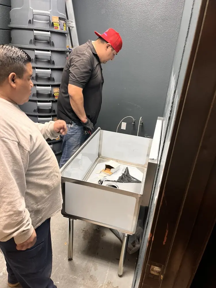 Commercial plumbing and sink installation in South Plainfield
